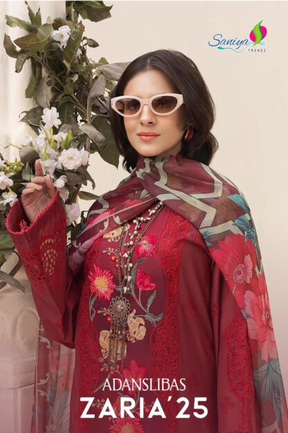 SANIYA TRENDZ 25002 MINI ZARIA-25 PAKISATNI SUITS WITH PRICE - Image 3