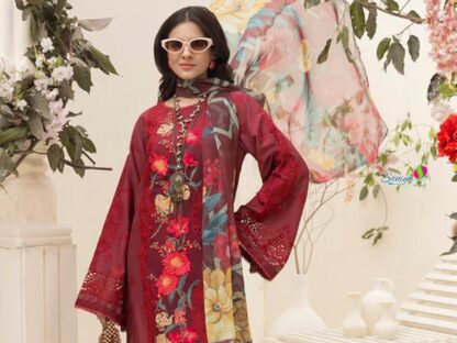 SANIYA TRENDZ 25002 MINI ZARIA-25 PAKISATNI SUITS WITH PRICE