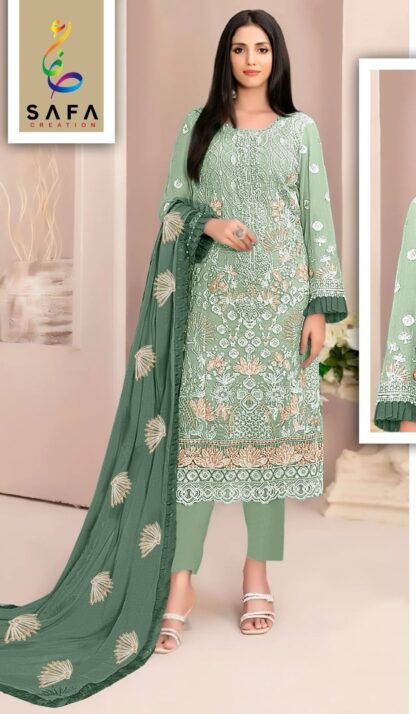 SAFA CREATION SF 1025 A PAKISTANI SUITS FOR WOMEN