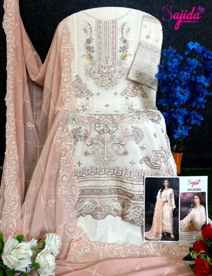 SAJIDA SD 1031 KHUSHBU PAKISTANI SUITS LATEST DESIGN 2025 - Image 2