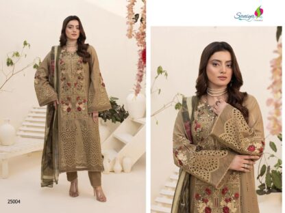 SANIYA TRENDZ 25004 MINI ZARIA-25 PAKISTANI SUITS ONLINE SUPPLIER