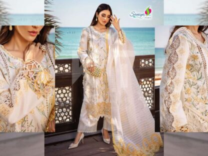 SANIYA TRENDZ 26001 RANG RASIYA VOL-26 PAKISTANI SUITS ONLINE - Image 5