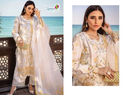 SANIYA TRENDZ 26001 RANG RASIYA VOL-26 PAKISTANI SUITS ONLINE - Image 3