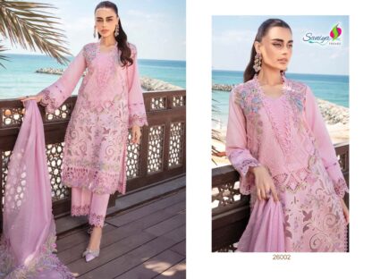 SANIYA TRENDZ 26002 RANG RASIYA VOL-26 PAKISTANI SUITS ONLINE