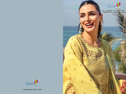 SANIYA TRENDZ 26003 RANG RASIYA VOL-26 PAKISTANI SUITS WITH PRICE - Image 4