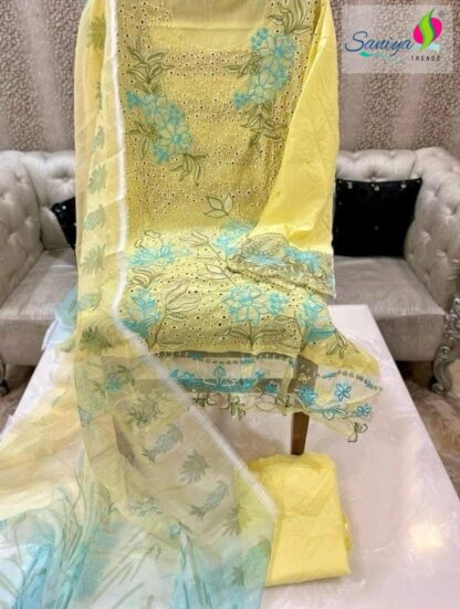 SANIYA TRENDZ 26003 RANG RASIYA VOL-26 PAKISTANI SUITS WITH PRICE - Image 2