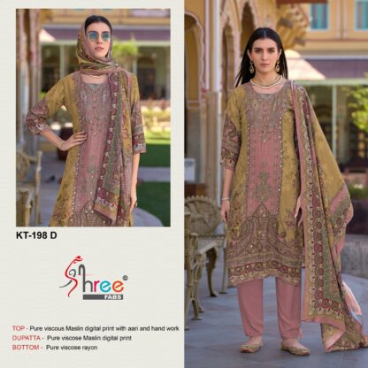 SHREE FABS KT 198 D PAKISTANI SUITS ONLINE DESIGN 2025