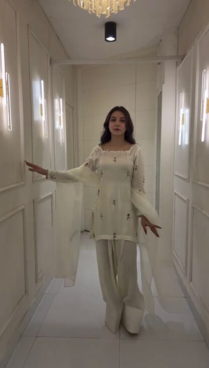 SRK 5256 CHINON SILK TOP BOTTOM & DUPATTA WOTH PRICE