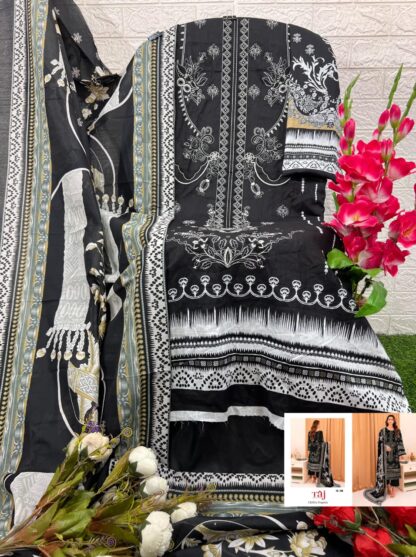 TAJ CREATION 586 PAKISTANI SUITS ONLINE INDIA - Image 2