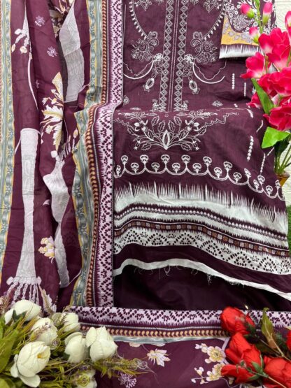 TAJ CREATION 587 DESIGNER PAKISTANI SUITS ONLINE - Image 3