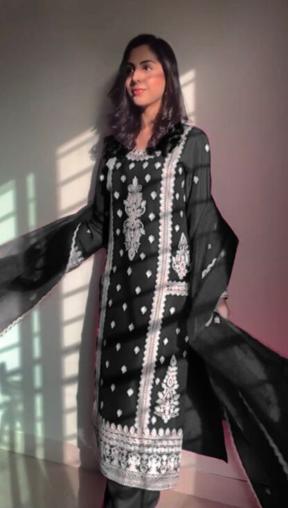 THE LIBAS COLLECTION 5861 BLACK SALWAR SUITS ONLINE WHOLESALE