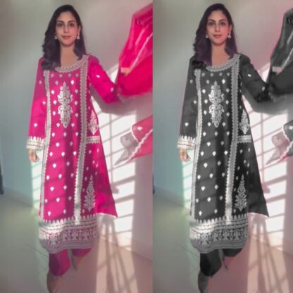 THE LIBAS COLLECTION 5861 BLACK SALWAR SUITS ONLINE WHOLESALE