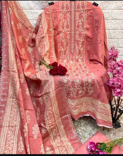 JIHAN 3518 BIN SAEED LAWN COLLECTION VOL -14 PAKISTANI SUITS