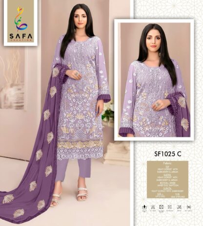 SAFA CREATION SF 1025 C PAKISTANI SUITS ONLINE INDIA