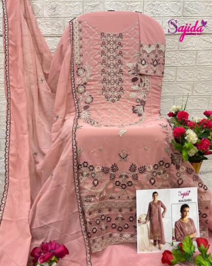 SAJIDA SD 1032 KHUSHBU PAKISTANI SUITS ONLINE SUPPLIER