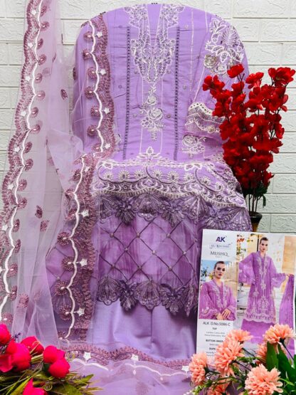 AL KHUSHBU ALK 5086 MUSHQ VOL-5 PAKISTANI SUITS WITH PRICE AL KHUSHBU ALK 5086 MUSHQ VOL-5, PAKISTANI SUITS AT THE BEST PRICE, SALWAR KAMEEZ WHOLESALE, SALWAR SUITS IN SINGLE  AL KHUSHBU, Pakistani Suits, Salwar Kameez, Single, Suits