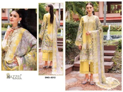 HAZZEL 0312 PAKISTANI SUITS ONLINE SUPPLIER