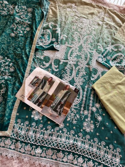 ZIAAZ DESIGNS 542 C SEMI STITCHED PAKISTANI SUITS ONLINE INDIA - Image 2