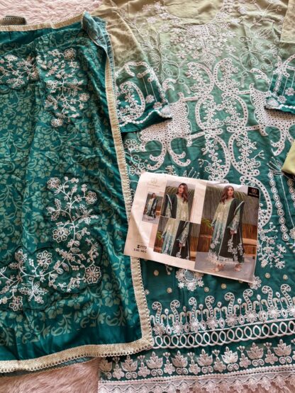 ZIAAZ DESIGNS 542 C SEMI STITCHED PAKISTANI SUITS ONLINE INDIA - Image 3