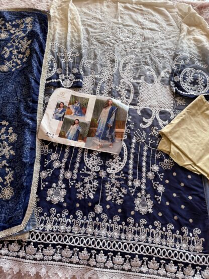 ZIAAZ DESIGNS 542 SEMI STITCHED PAKISTANI SUITS WITH PRICE - Image 2