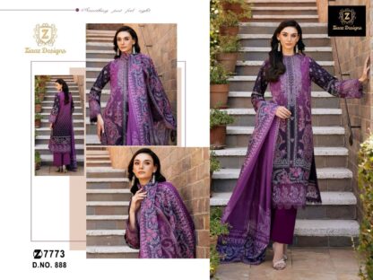 ZIAAZ DESIGNS 888 SEMI STITCHED PAKISTANI SUITS ONLINE INDIA