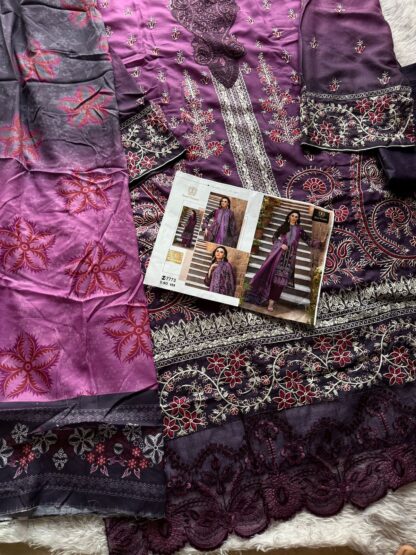 ZIAAZ DESIGNS 888 SEMI STITCHED PAKISTANI SUITS ONLINE INDIA - Image 2