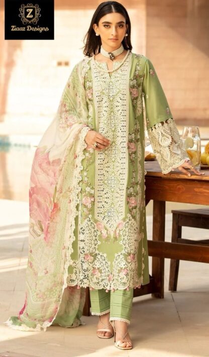 ZIAAZ DESIGNS 894 SEMI STITCHED PAKISTANI SUITS WITH PRICE