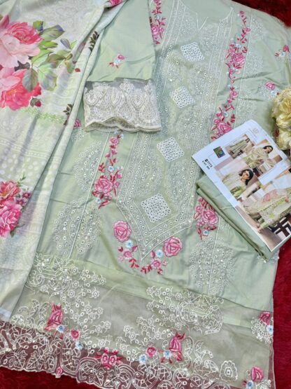 ZIAAZ DESIGNS 894 SEMI STITCHED PAKISTANI SUITS WITH PRICE - Image 3