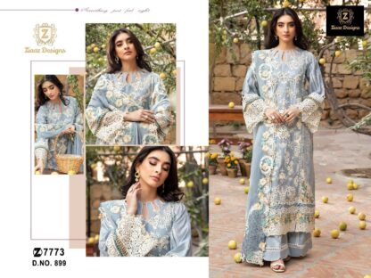 ZIAAZ DESIGNS 899 SEMI STITCHED PAKISTANI SUITS ONLINE