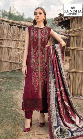 ZUNISHA 1013 MARIA B EMB RAYON COLLECTION PAKISATNI SUITS WITH PRICEZUNISHA 1013 MARIA B EMB RAYON COLLECTION PAKISATNI SUITS WITH PRICE