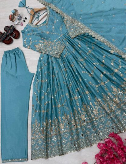 PD 1097 ANARKALI GOWN ONLINE SHOPPING SURAT