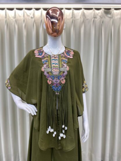 BE 349 TRENDY THREE PIECE INDO WESTERN WITH SEQUENCE EMBROIDERED WORK BE 349, BEST QUALITY PAKISTANI SUITS, ONLINE SHOPPING SUITS, PAKISTANI SALWAR KAMEEZ, PAKISTANI SUITS AT MANUFACTURER PRICE, PAKISTANI SUITS BEST PRICE, PAKISTANI SUITS IN SURAT, PAKISTANI SUITS ONLINE SHOPPING  BE, READYMADE, Single, Suits, THE LIBAS COLLECTION