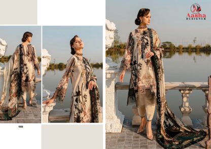 AASHA DESIGNER 1008 PAKISTANI SUIT AT BEST PRICE