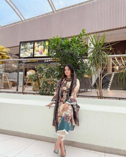 AASHA DESIGNER 1008 PAKISTANI SUIT AT BEST PRICE - Image 4