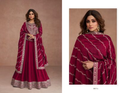 AASHIRWAD CREATION 9517 A NAVYA PREMIUM SILK SALWAR SUITS - Image 4