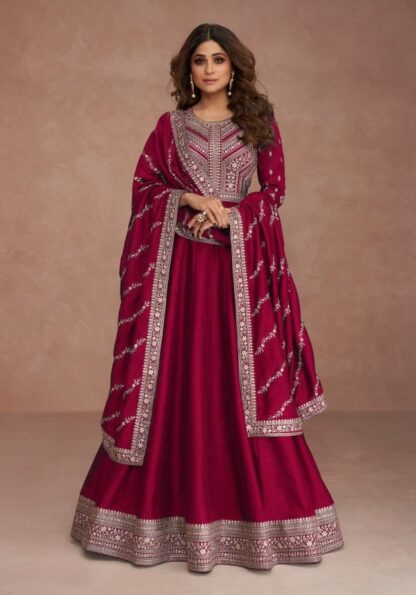 AASHIRWAD CREATION 9517 A NAVYA PREMIUM SILK SALWAR SUITS