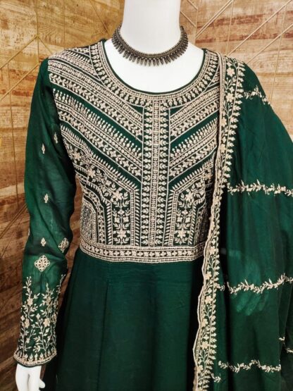 AASHIRWAD CREATION 9517 B NAVYA PREMIUM SILK SALWAR SUITS WHOLESALE - Image 2