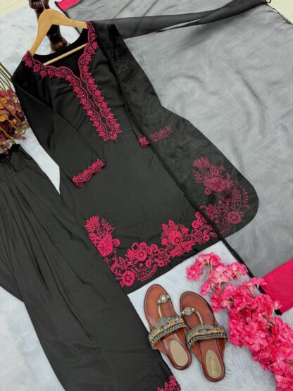 AD201 FARSHI SALWAR SUITS WITH PLAZZO SET ONLINE WHOLESALE AD201 FARSHI SALWAR SUITS, GOWN AT BEST PRICE, GOWN WHOLESALER  Pakistani Suits, PLAZZO, READYMADE, SHREE FABS