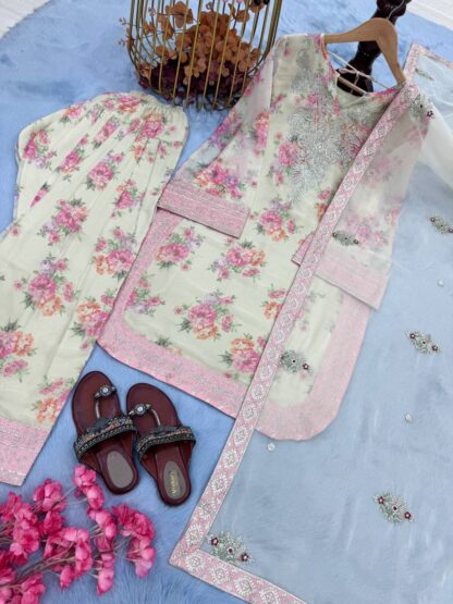 AD206 FARSHI PARTY WEAR PLAZZO SET ONLINE WHOLESALE - Image 4