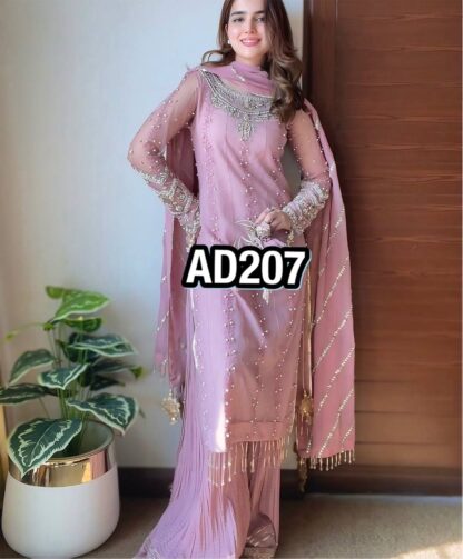 AD207 DESIGNER PARTY WEAR GEORGETTE TOP PLAZZO SET ONLINE AD195 GEORGETTE GOWN, AD207, BEST QUALITY PAKISTANI SUITS, ONLINE SHOPPING SUITS, PAKISTANI SALWAR KAMEEZ, PAKISTANI SUITS AT MANUFACTURER PRICE, PAKISTANI SUITS BEST PRICE, PAKISTANI SUITS IN SURAT, PAKISTANI SUITS ONLINE SHOPPING  AD, ANAMSA, Gown, PLAZZO, READYMADE, Single, Suits, VRINDAVAN FASHION