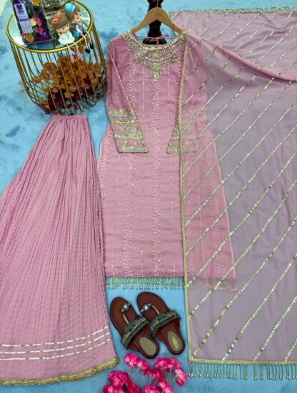 AD207 DESIGNER PARTY WEAR GEORGETTE TOP PLAZZO SET ONLINE AD195 GEORGETTE GOWN, AD207, BEST QUALITY PAKISTANI SUITS, ONLINE SHOPPING SUITS, PAKISTANI SALWAR KAMEEZ, PAKISTANI SUITS AT MANUFACTURER PRICE, PAKISTANI SUITS BEST PRICE, PAKISTANI SUITS IN SURAT, PAKISTANI SUITS ONLINE SHOPPING  AD, ANAMSA, Gown, PLAZZO, READYMADE, Single, Suits, VRINDAVAN FASHION
