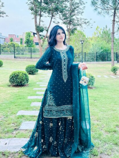 AD209 TOP DUPATTA & PLAZZO SET WHOLESALE PRICE AD195 GEORGETTE GOWN, AD209, BEST QUALITY PAKISTANI SUITS, ONLINE SHOPPING SUITS, PAKISTANI SALWAR KAMEEZ, PAKISTANI SUITS AT MANUFACTURER PRICE, PAKISTANI SUITS BEST PRICE, PAKISTANI SUITS IN SURAT, PAKISTANI SUITS ONLINE SHOPPING  AD, ANAMSA, PLAZZO, READYMADE, Single, Suits, VRINDAVAN FASHION