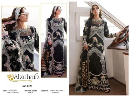 ALZOHAIB AZ 1225 DESIGNER PAKISTANI SUITS WITH PRICE ALZOHAIB AZ 1225, BEST QUALITY PAKISTANI SUITS, ONLINE SHOPPING SUITS, PAKISTANI SALWAR KAMEEZ, PAKISTANI SUITS AT MANUFACTURER PRICE, PAKISTANI SUITS BEST PRICE, PAKISTANI SUITS IN SURAT, PAKISTANI SUITS ONLINE SHOPPING  Single, Suits