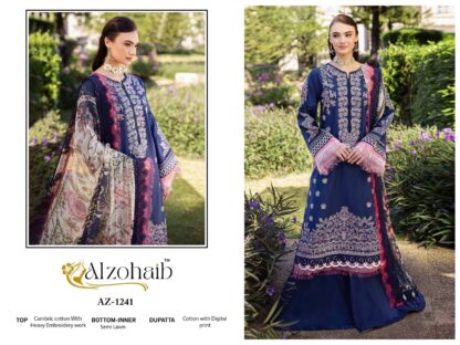 ALZOHAIB AZ 1241 FATIMA NX PAKISTANI SUITS AT BEST PRICE ALZOHAIB AZ 1241 FATIMA NX, BEST QUALITY PAKISTANI SUITS, ONLINE SHOPPING SUITS, PAKISTANI SALWAR KAMEEZ, PAKISTANI SUITS AT MANUFACTURER PRICE, PAKISTANI SUITS BEST PRICE, PAKISTANI SUITS IN SURAT, PAKISTANI SUITS ONLINE SHOPPING  Single, Suits