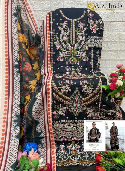 ALZOHAIB AZ 1256 PAKISTANI SUITS AT BEST PRICE ALZOHAIB AZ 1227 A, BEST QUALITY PAKISTANI SUITS, ONLINE SHOPPING SUITS, PAKISTANI SALWAR KAMEEZ, PAKISTANI SUITS AT MANUFACTURER PRICE, PAKISTANI SUITS BEST PRICE, PAKISTANI SUITS IN SURAT, PAKISTANI SUITS ONLINE SHOPPING  Single, Suits