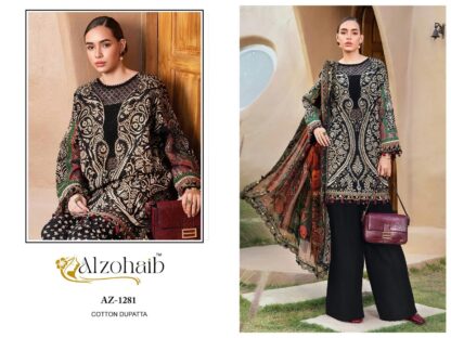 ALZOHAIB AZ 1281 PAKISTANI SUITS MANUFACTURER ALZOHAIB AZ 1277, BEST QUALITY PAKISTANI SUITS, ONLINE SHOPPING SUITS, PAKISTANI SALWAR KAMEEZ, PAKISTANI SUITS AT MANUFACTURER PRICE, PAKISTANI SUITS BEST PRICE, PAKISTANI SUITS IN SURAT, PAKISTANI SUITS ONLINE SHOPPING  Single, Suits