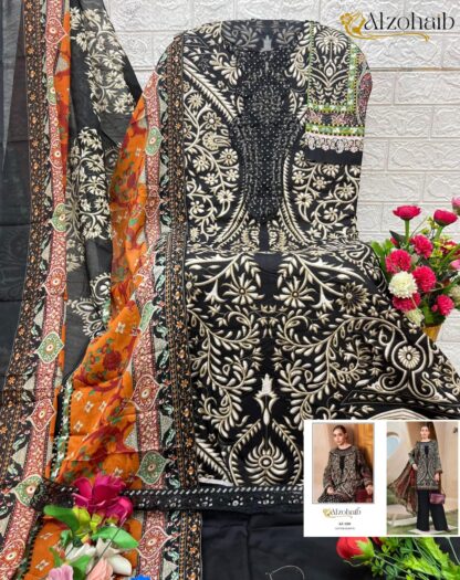 ALZOHAIB AZ 1281 PAKISTANI SUITS MANUFACTURER ALZOHAIB AZ 1277, BEST QUALITY PAKISTANI SUITS, ONLINE SHOPPING SUITS, PAKISTANI SALWAR KAMEEZ, PAKISTANI SUITS AT MANUFACTURER PRICE, PAKISTANI SUITS BEST PRICE, PAKISTANI SUITS IN SURAT, PAKISTANI SUITS ONLINE SHOPPING  Single, Suits