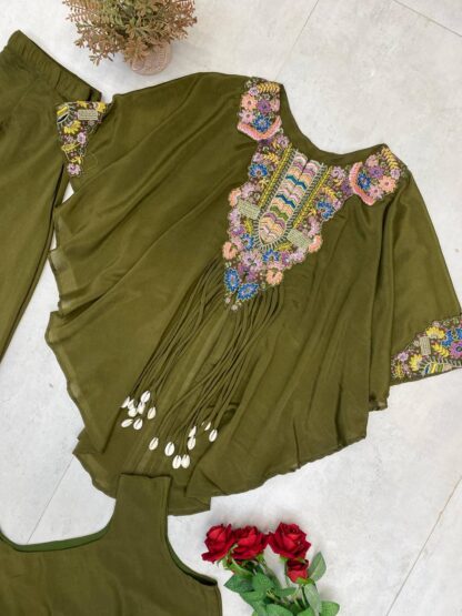 BE 349 TRENDY THREE PIECE INDO WESTERN WITH SEQUENCE EMBROIDERED WORK BE 349, BEST QUALITY PAKISTANI SUITS, ONLINE SHOPPING SUITS, PAKISTANI SALWAR KAMEEZ, PAKISTANI SUITS AT MANUFACTURER PRICE, PAKISTANI SUITS BEST PRICE, PAKISTANI SUITS IN SURAT, PAKISTANI SUITS ONLINE SHOPPING  BE, READYMADE, Single, Suits, THE LIBAS COLLECTION