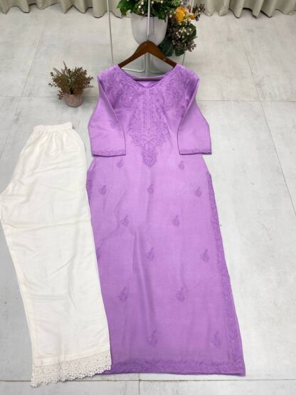 BE 364 DESIGNER AND REGULAR WEAR TOP AND PLAZZO WITH EMBROIDERY WORK BE 362 CHINON, BEST QUALITY PAKISTANI SUITS, ONLINE SHOPPING SUITS, PAKISTANI SALWAR KAMEEZ, PAKISTANI SUITS AT MANUFACTURER PRICE, PAKISTANI SUITS BEST PRICE, PAKISTANI SUITS IN SURAT, PAKISTANI SUITS ONLINE SHOPPING  BE, READYMADE, Single, Suits, THE LIBAS COLLECTION