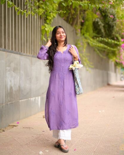 BE 364 DESIGNER AND REGULAR WEAR TOP AND PLAZZO WITH EMBROIDERY WORK BE 362 CHINON, BEST QUALITY PAKISTANI SUITS, ONLINE SHOPPING SUITS, PAKISTANI SALWAR KAMEEZ, PAKISTANI SUITS AT MANUFACTURER PRICE, PAKISTANI SUITS BEST PRICE, PAKISTANI SUITS IN SURAT, PAKISTANI SUITS ONLINE SHOPPING  BE, READYMADE, Single, Suits, THE LIBAS COLLECTION